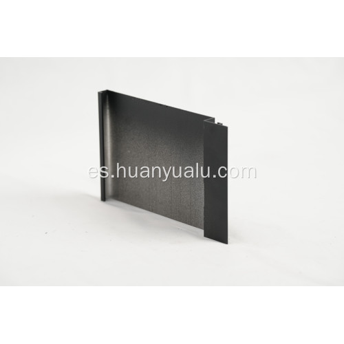 Perfil de fachada de aluminio extruido para exterior del edificio